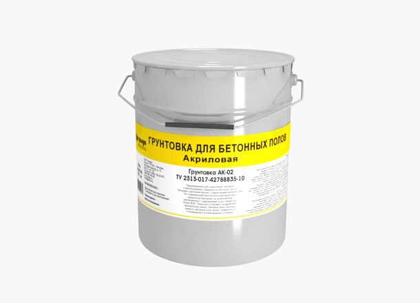 Грунтовка Грида для бетонных полов акриловая АК-02