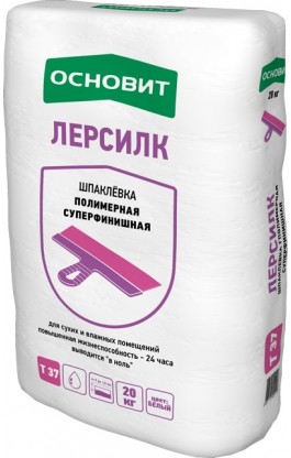 Шпаклевка полимерная финишная Основит Элисилк PP37 W [Лерсилк Т-37]