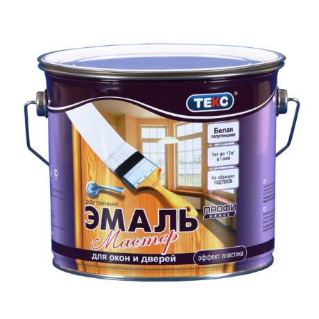 Эмаль алкидная Текс Профи Мастер для окон и дверей