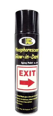 Краска фосфоресцентная Bosny Phosphorescent Glow-In-Dark
