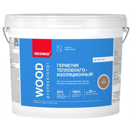 Герметик строительный Neomid Wood Professional