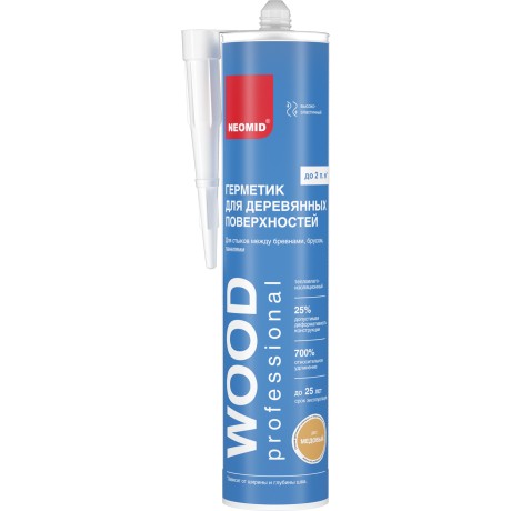 Герметик строительный Neomid Wood Professional