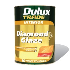 Лак паркетный на водной основе Dulux Diamond Glaze
