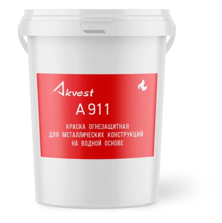 Краска огнезащитная для металлических конструкций Аквест-911