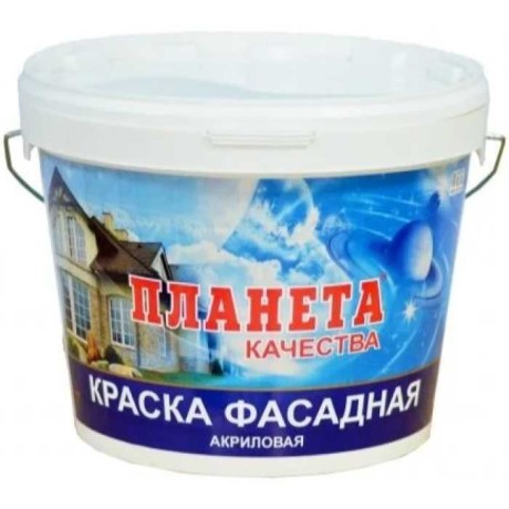 Краска фасадная "Планета Качества" БС-19