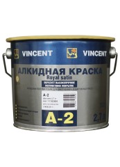 Краска универсальная алкидная Vincent Royal Satin