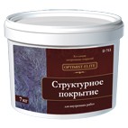 Покрытие структурное Оптимист Элит D713 для наружных и внутренние работ