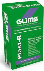Шпаклёвка гипсовая базовая GLIMS Plast-R