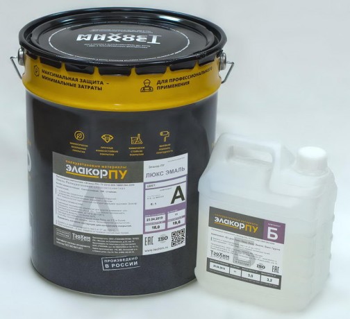 Эмаль полиуретановая Элакор-ПУ Люкс