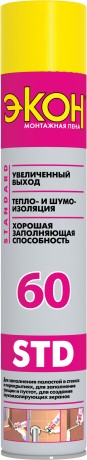 Пена монтажная Экон 60 стандартная