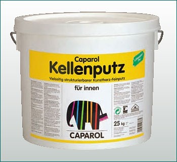 Штукатурка мелкозернистая Caparol Kellenputz