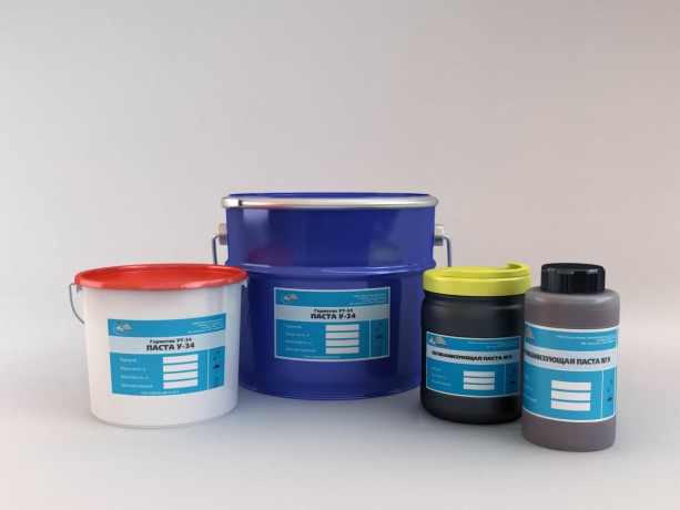 Герметик тиоколовый [полисульфидный] Сази УТ-34