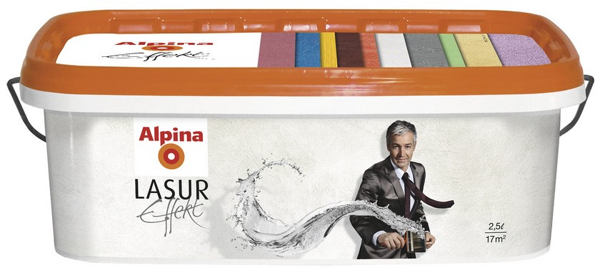 Лазурь Alpina Lasur Effekt Gold