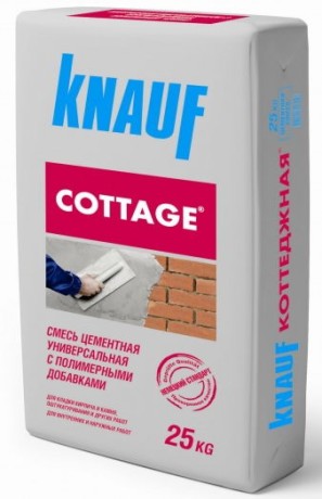 Штукатурка КНАУФ Коттеджная