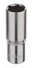 Головка торцевая Kraft 1/4"Dr Глубокая 6 граней