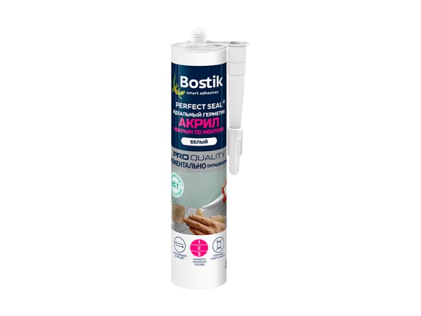 Герметик акриловый Bostik Perfect Seal Мокрым по Мокрому