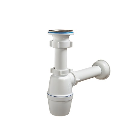 Сифон для раковины и мойки 1 1/2"х40 мм с прямой трубкой 40х40 мм Orio