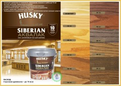 Лак для дерева акриловый HUSKY Siberian Аквалак