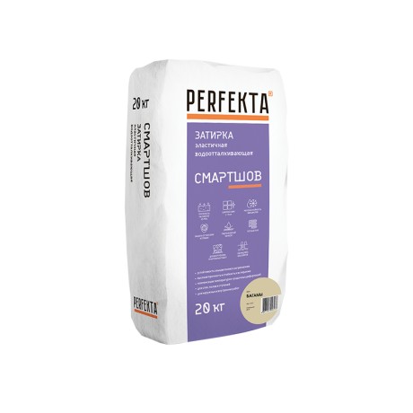 Затирка эластичная водоотталкивающая Perfekta Смартшов