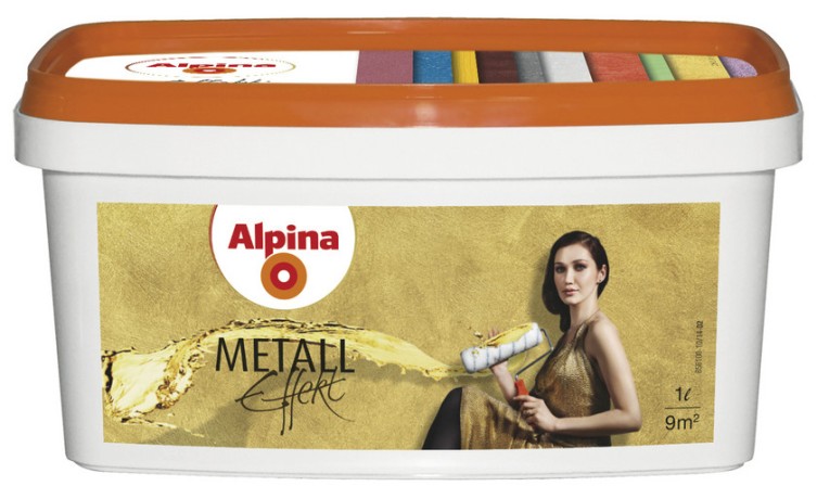 Краска Alpina Metall Effekt