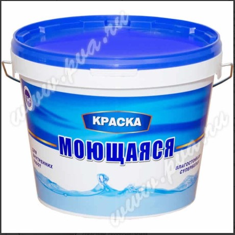 Краска для стен и потолков "Моющаяся" влагостойкая БС-113