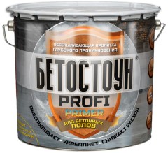 Пропитка обеспыливающая для бетона Красковия Бетостоун Profi Primer