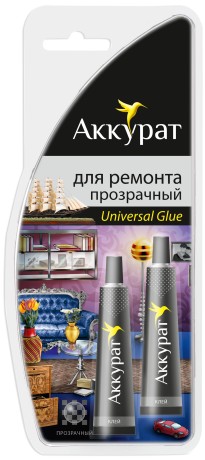 Набор для склеивания и ремонта изделий универсальный Аккурат