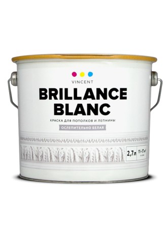 Краска Vincent Brillance Blanc