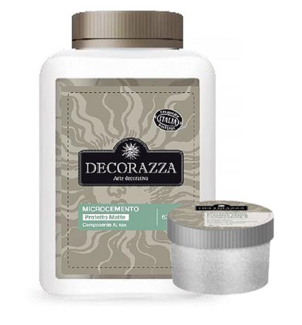 Лак полиуретановый на водной основе Decorazza Microcemento Protetto Matte