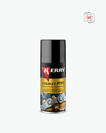 Смазка с PTFE для цепей мото- и велотехники Kerry KR-936-2