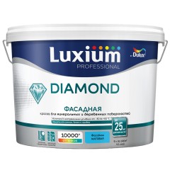 Краска для минеральных и деревянных поверхностей Luxium [Dulux] Professional Diamond Фасадная гладкая