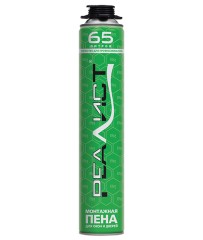 Пена монтажная пистолетная REALIST Pro Green 65