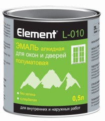 Эмаль для окон и дверей Alpa Element L-010
