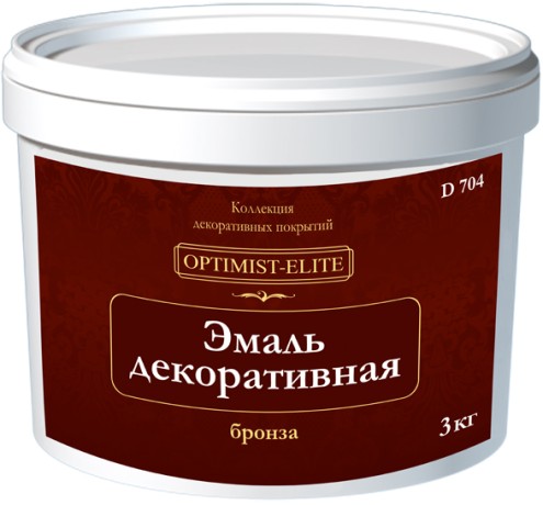 Эмаль декоративная Оптимист Элит D704