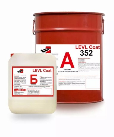 Композиция двухкомпонентная полиуретановая для наливного пола LEVL Coat 352