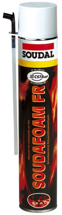 Пена монтажная огнеупорная Soudal Soudafoam FR