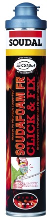Пена монтажная огнеупорная Soudal Soudafoam FR