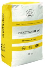 Клей для плитки Рекс БС