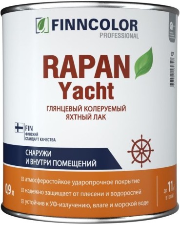 Лак яхтный алкидно-уретановый Finncolor Rapan Yacht