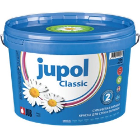 Краска для стен и потолков Jub Jupol Classic