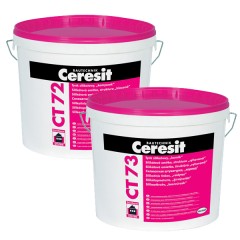 Штукатурка декоративная силикатная &quot;короед&quot; 2,0 мм Ceresit CT 73
