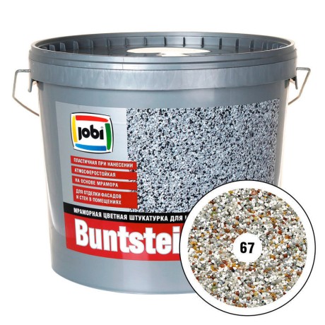 Штукатурка декоративная Jobi Buntsteinрutz 1,2 мм