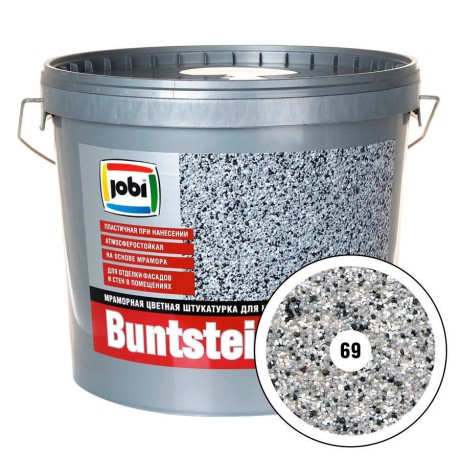 Штукатурка декоративная Jobi Buntsteinрutz 1,2 мм