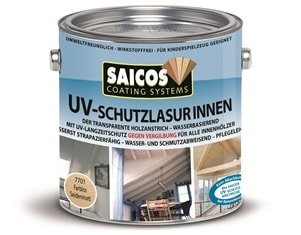 Покрытие для древесины Saicos UV-Schutzlasur Innen