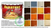 Защитное покрытие для древесины Акватекс Экстра