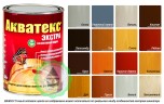 Защитное покрытие для древесины Акватекс Экстра