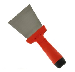 Шпатель стальной с пластиковой ручкой Шабашка