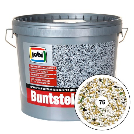 Штукатурка декоративная Jobi Buntsteinрutz 2 мм