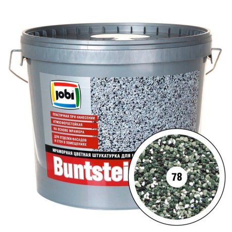 Штукатурка декоративная Jobi Buntsteinрutz 2 мм