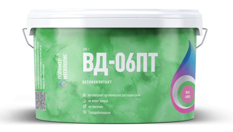 Грунтовка Мегаполис ВД-06ПТ Бетонконтакт
